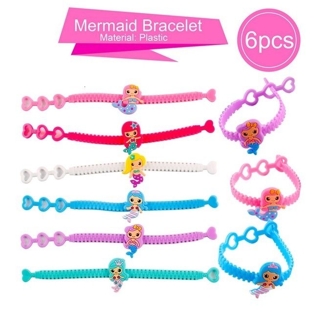 Mermaid Bracelet 6pc