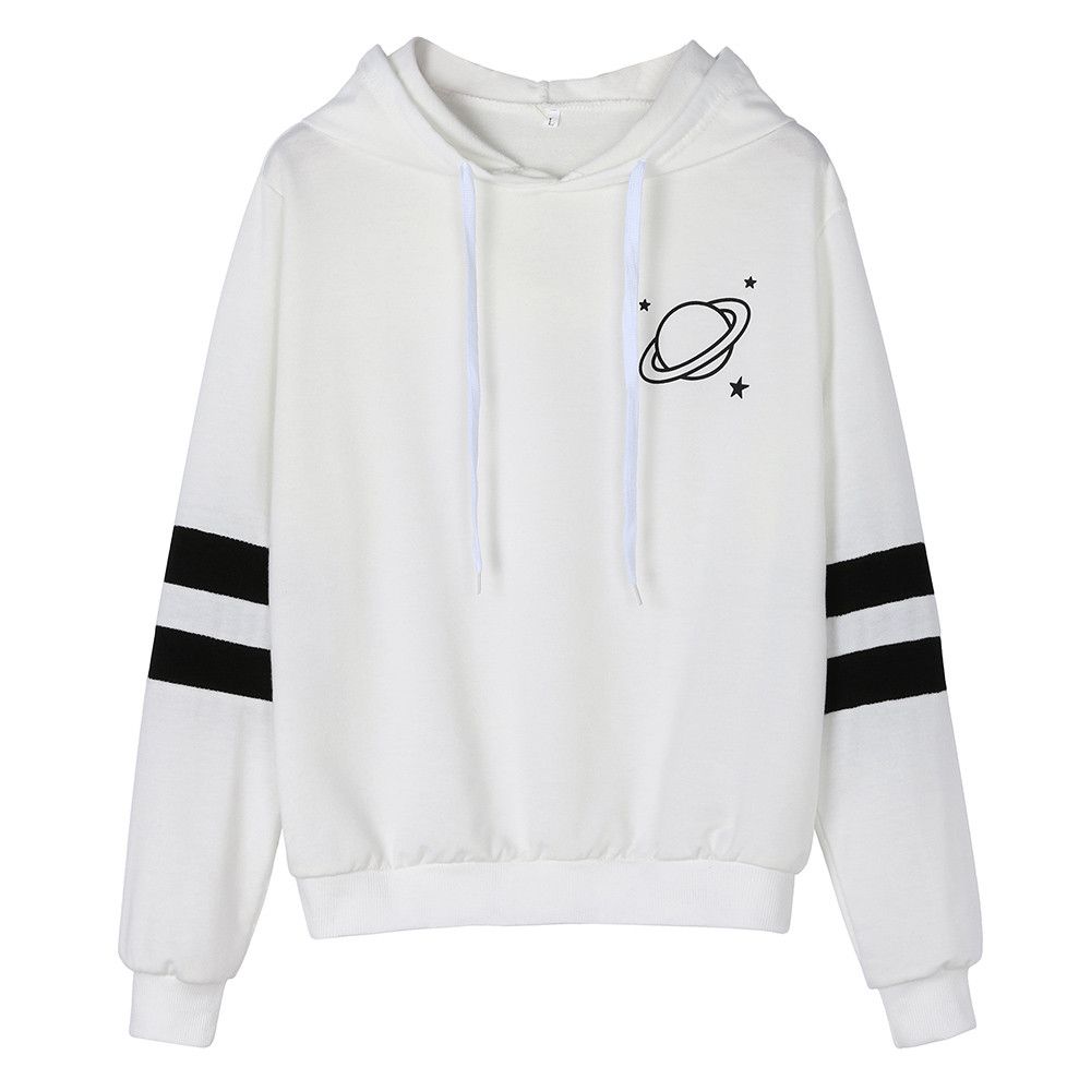 sailor moon puff print moletom com capuz sweatshirt