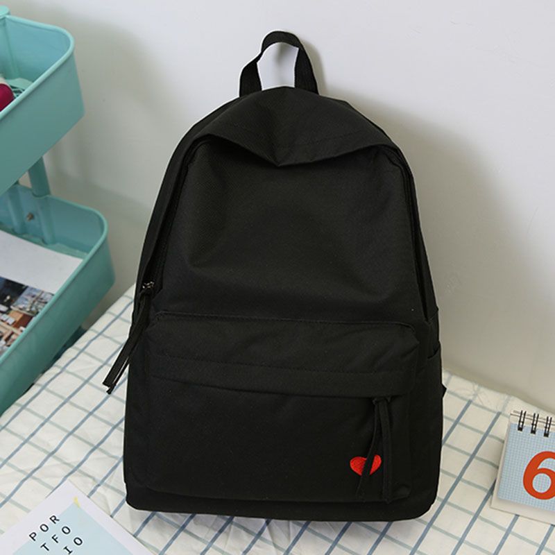 black high school backpack