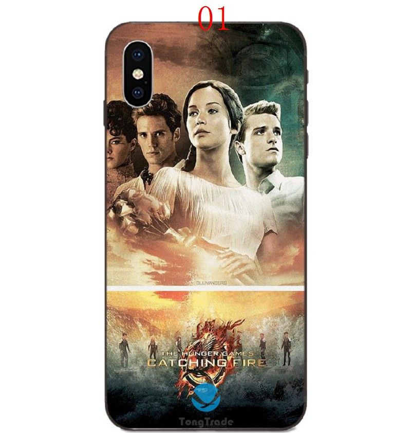 Inspired by Hunger games phone case Hunger games iPhone case 7 plus X XR XS Max 8 6 6s 5 5s se Hunger games Samsung galaxy case s9 s9 Plus note 8 s8 s7 edge s6 s5 note 9 gift cover trilogy of novels 