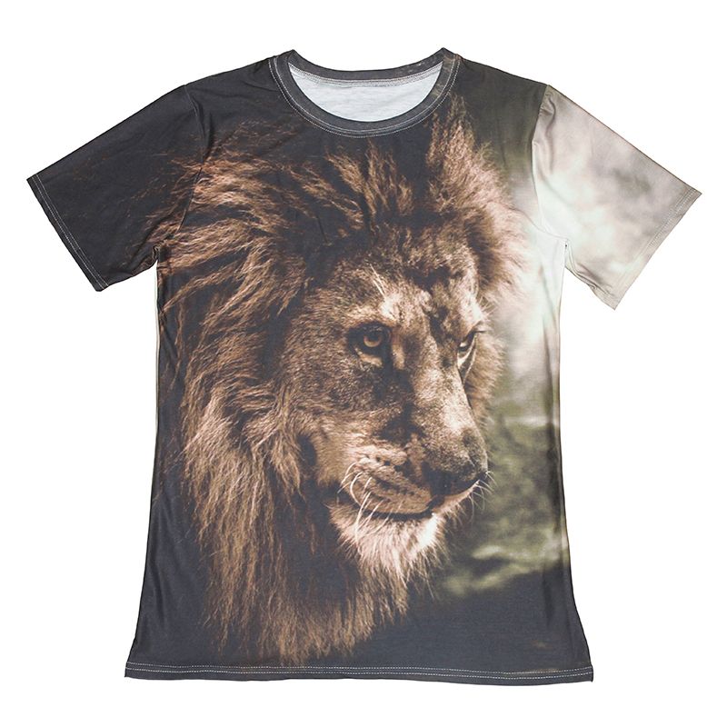 Casual 3D Print Cat T-Shirts Mens Womens Animal designer Tee shirt Graphic Tops