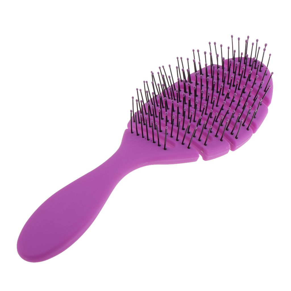 Plastic Masage Hair Brush Comb, Eco Friendly Detangling Hairbrush For Women Men Kids Reduce