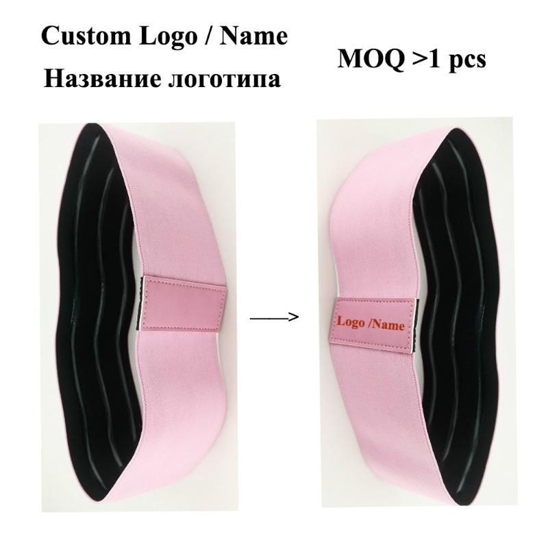 PinkM logo leather