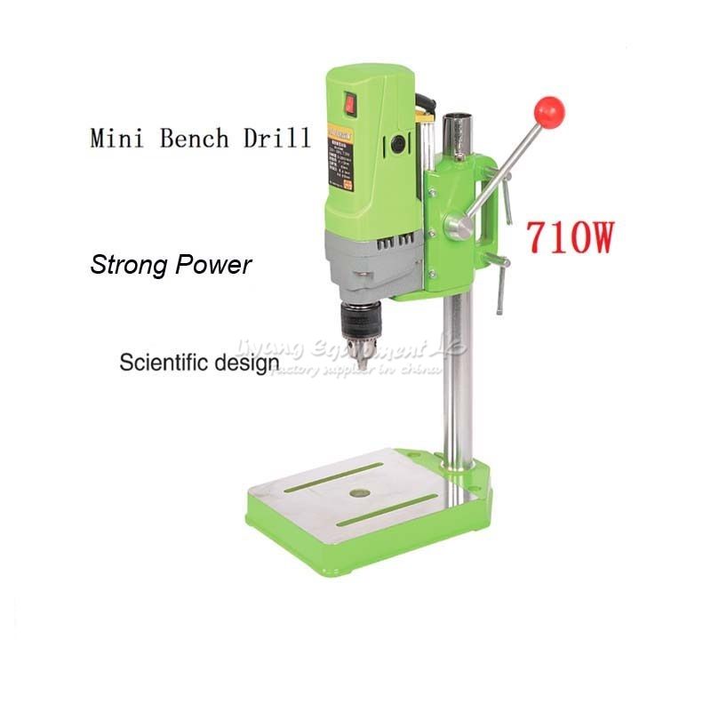 taladro eléctrico Mini banco del taladro de potencia para Easy Fresadora 220V 13mm l mandril