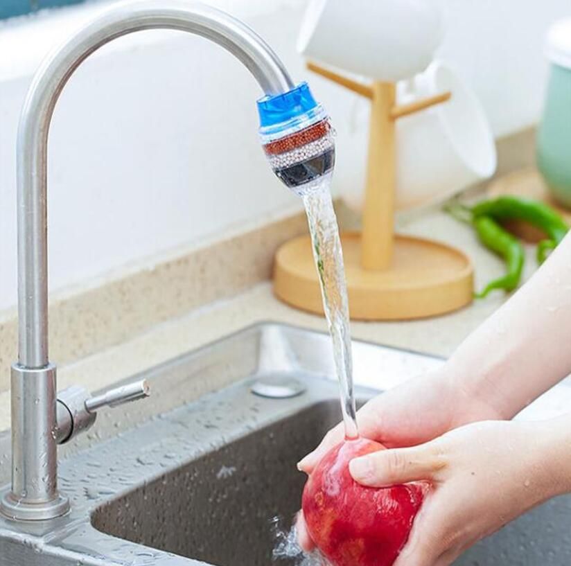 acheter purification de leau filtre a eau bouche filtre robinet multi couche couverture robinet tete cuisine domestique purification economie deau potable de 1 65 du kelly1007 fr dhgate com