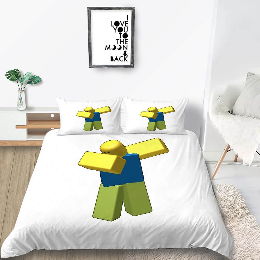 Robot Bedding Set For Kids Cute Simple Fashion King Duvet Cover