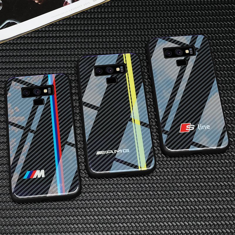 slaaf Melbourne deze VW Golf Bmw Tempered Glass Phone Case For Samsung Galaxy S8 S9 S10 Plus  Note 8 9 Cases For Audi Sline RS Ford Mustang AMG Civic From Jerry01, $5.81  | DHgate.Com