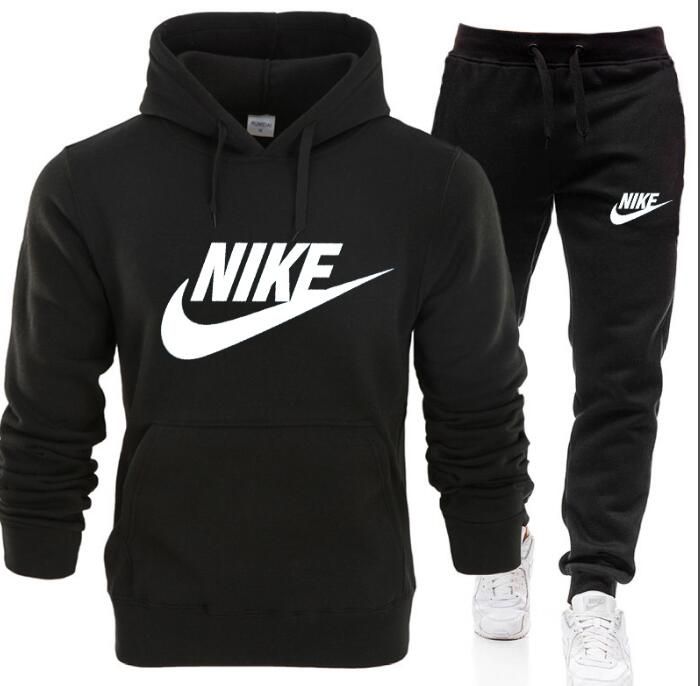 white nike sweatsuit mens