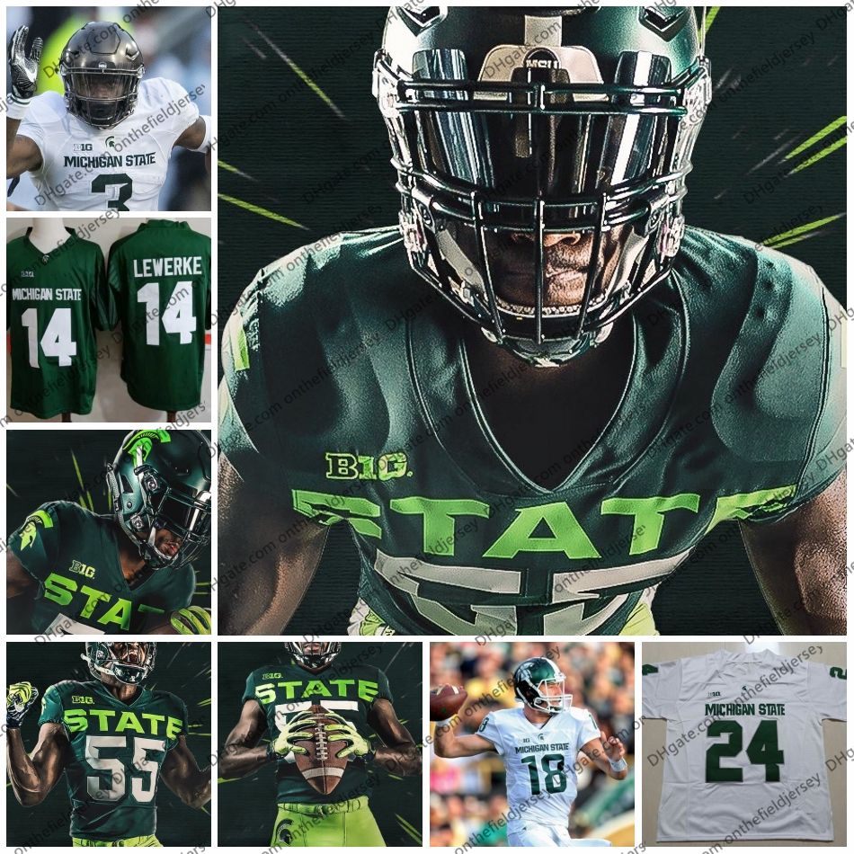 michigan state football jersey 2019