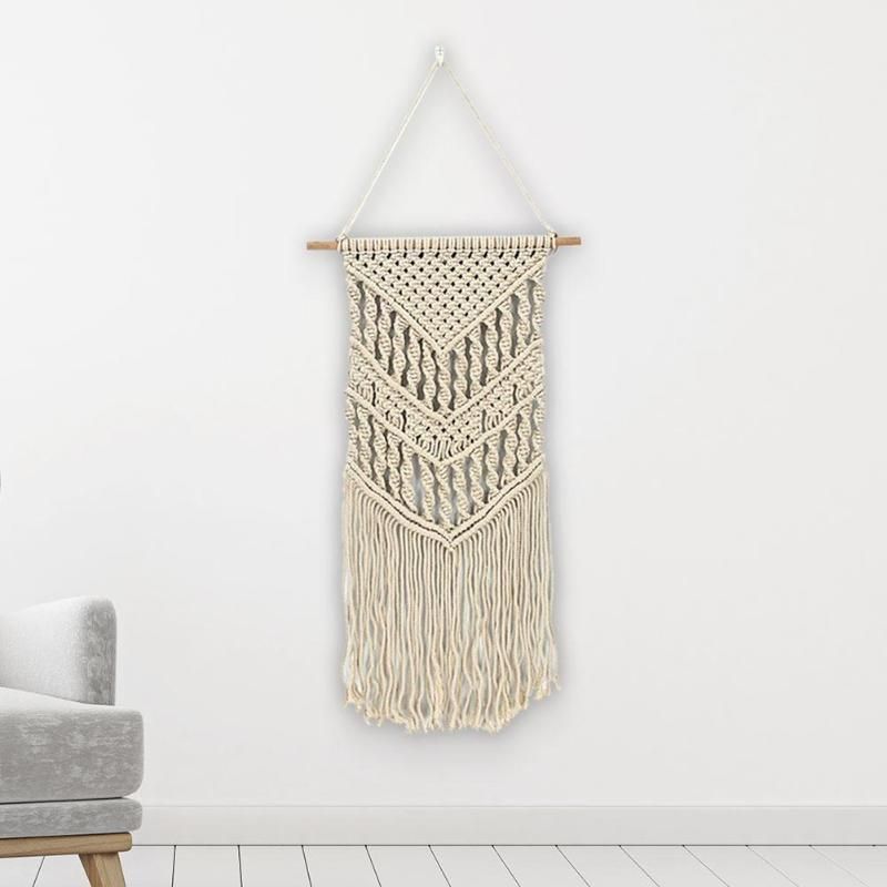 2020 Vintage Woven Wall Hanging Macrame Geometric Art Tapestry