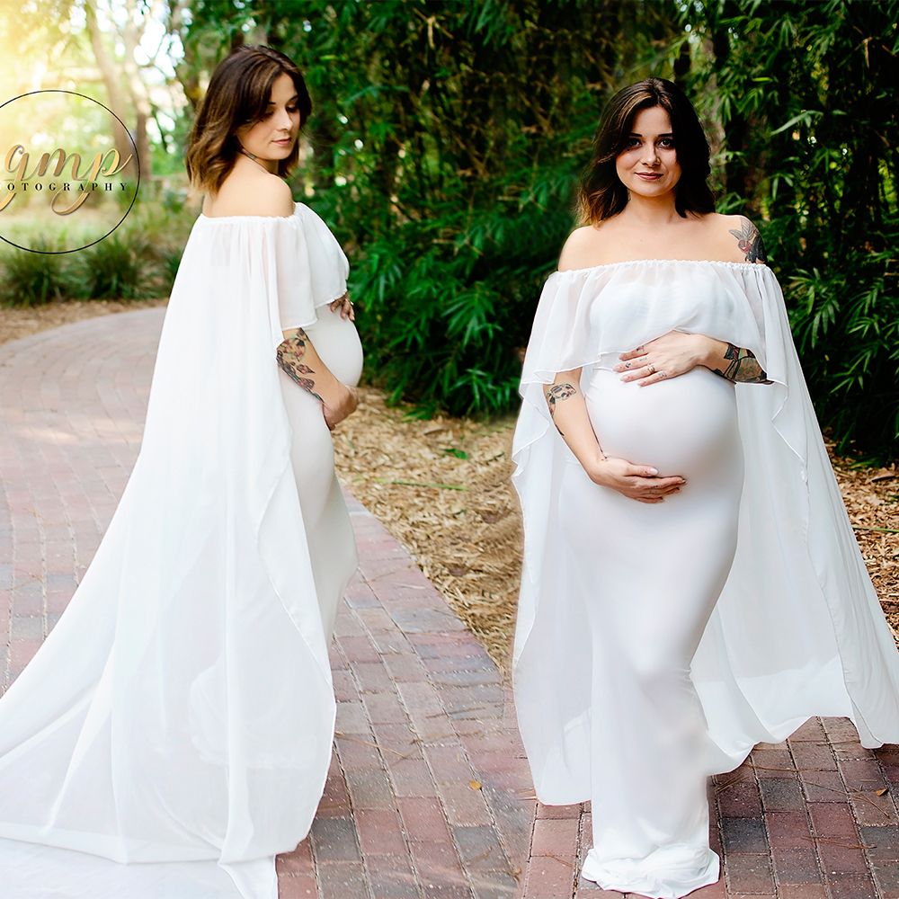 cotton maternity gown