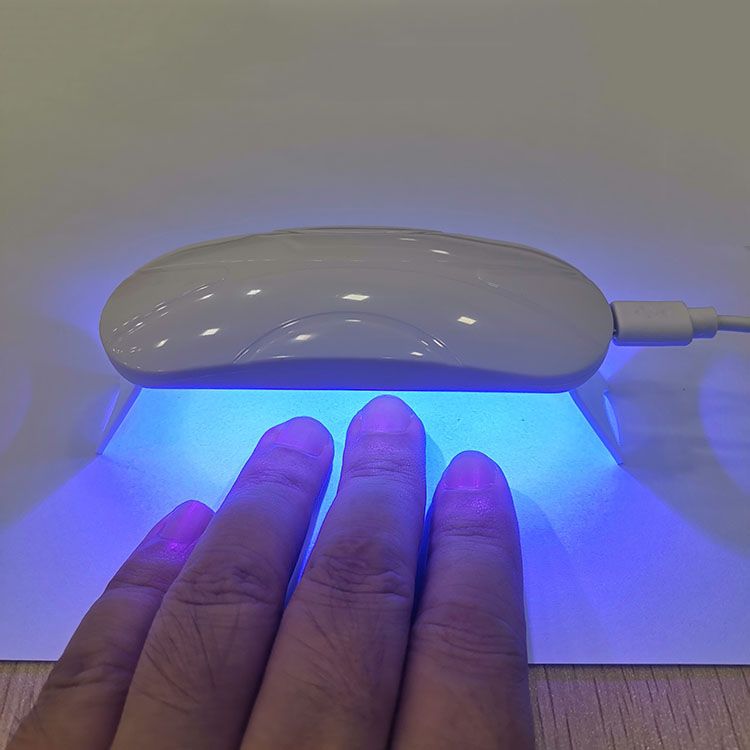 compre lampara uv unas gel uv led que cura la luz ultravioleta de 365 nm de unas de secado rapido secador de unas portatil herramientas del arte de la