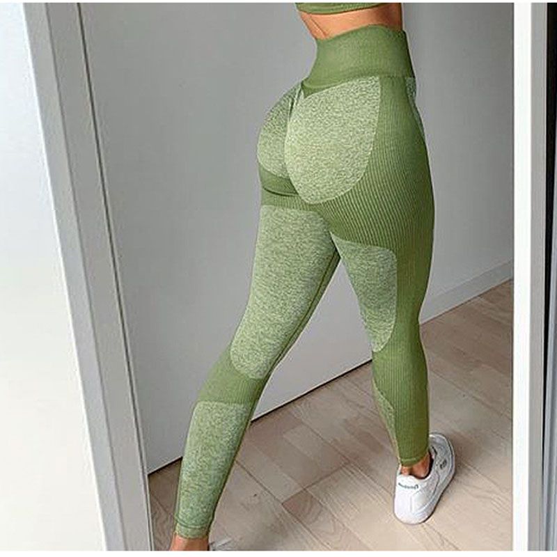 high waist scrunch leggings