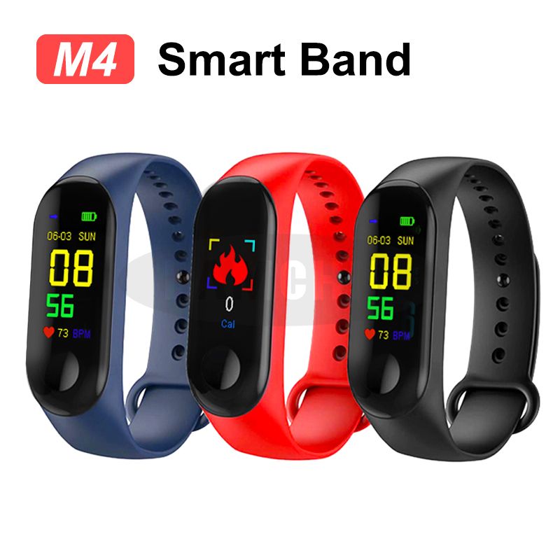 smartband heart rate blood pressure monitor