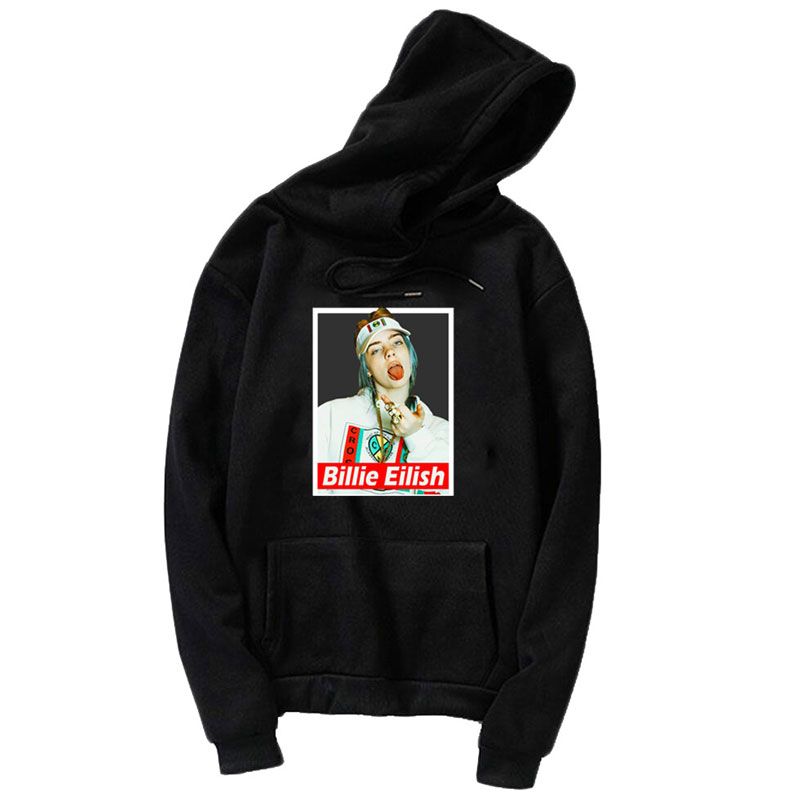 Compre Nueva Billie Eilish Singer Sudadera Con Capucha Harajuku Sudaderas  Suave Manga Larga Rosa Tumblr Hoodie Mujeres / Hombres 2019 Estilo De Moda  A 17,44 € Del Vanilla03 | DHgate.Com