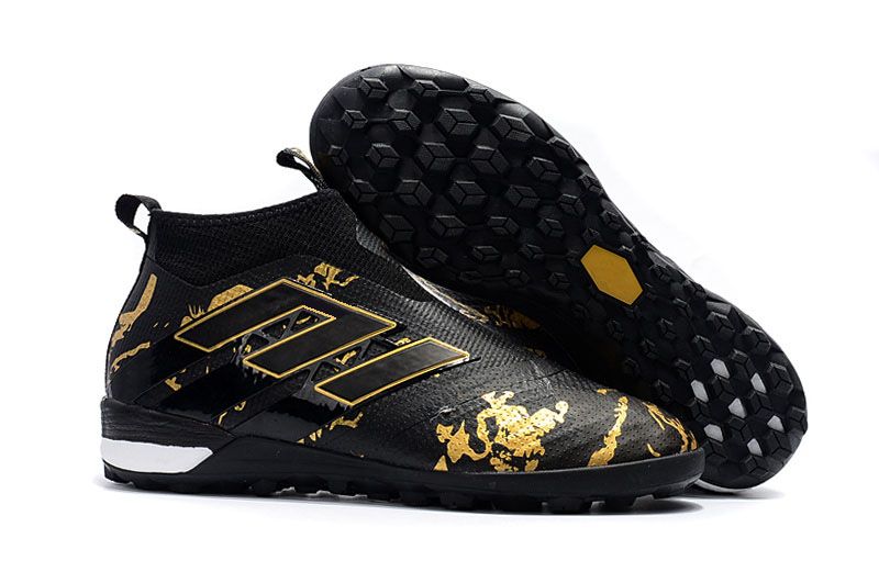 gold indoor soccer shoes