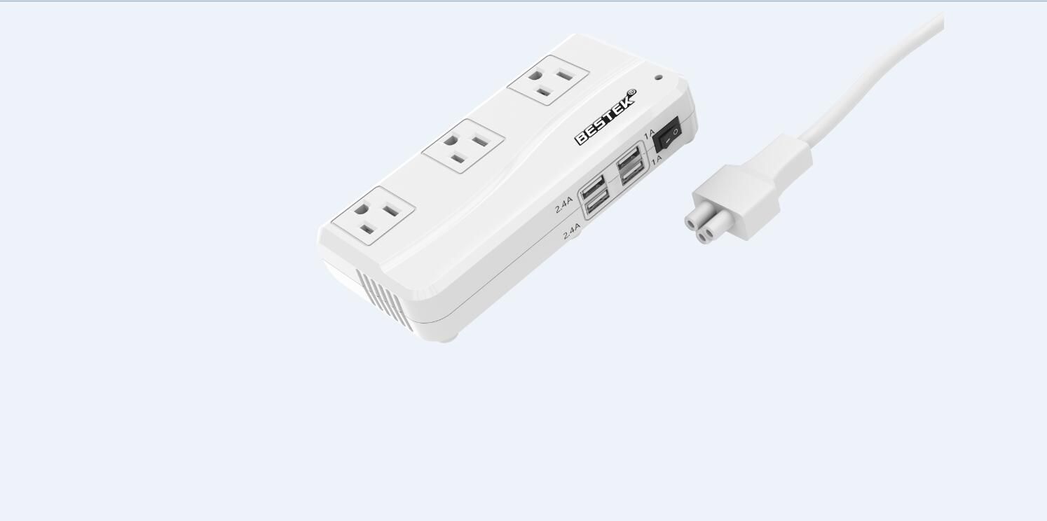 4 X 110V to 220V Travel Prong Plug Charger Adapter For Use in EU