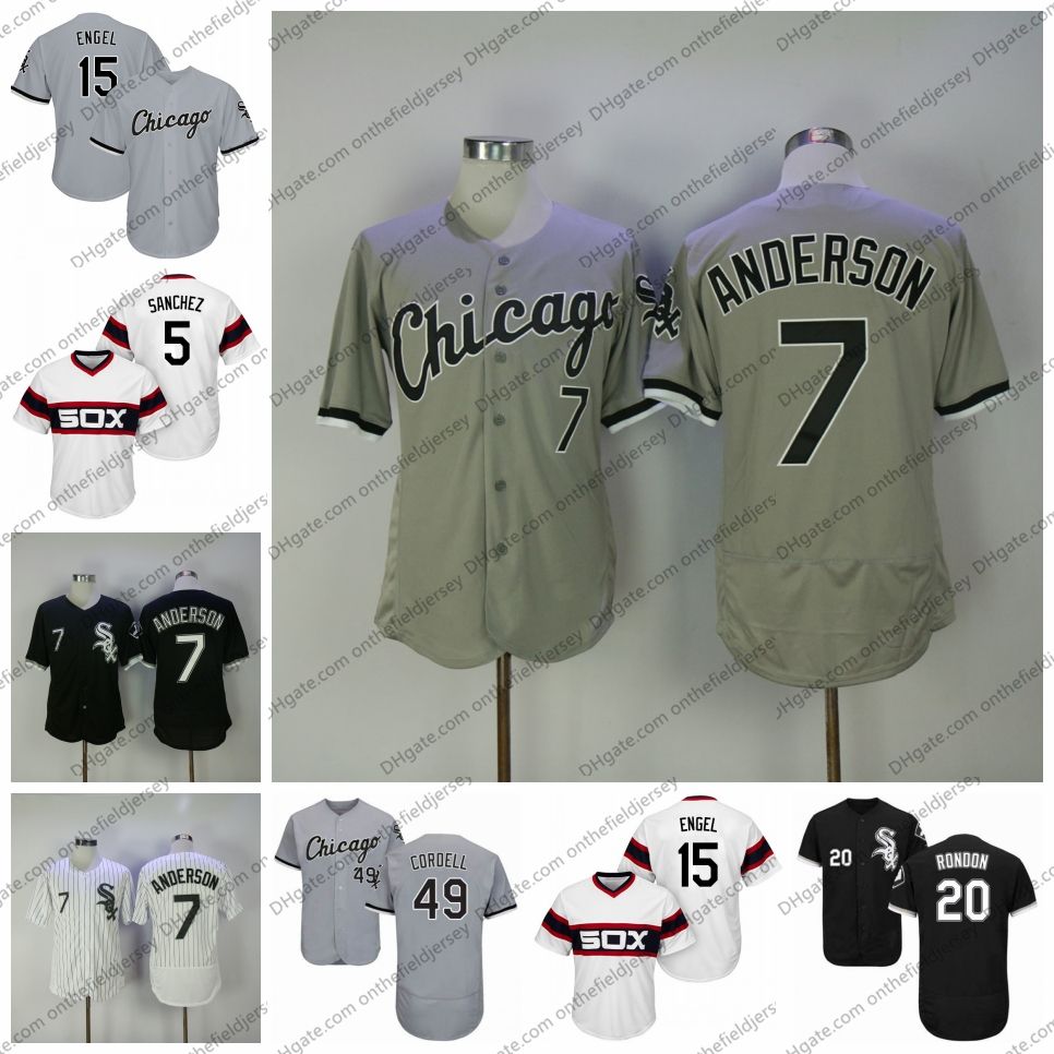 4xl white sox jersey