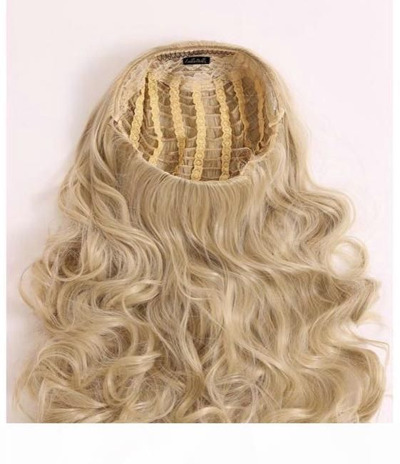 half wigs light brown