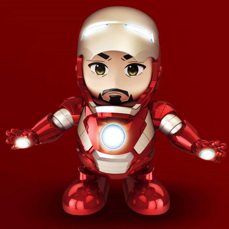 juguete iron man que baila
