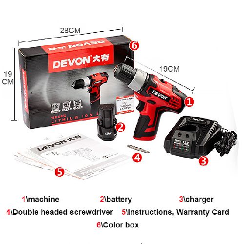 electric drill 1.5ah Single battery