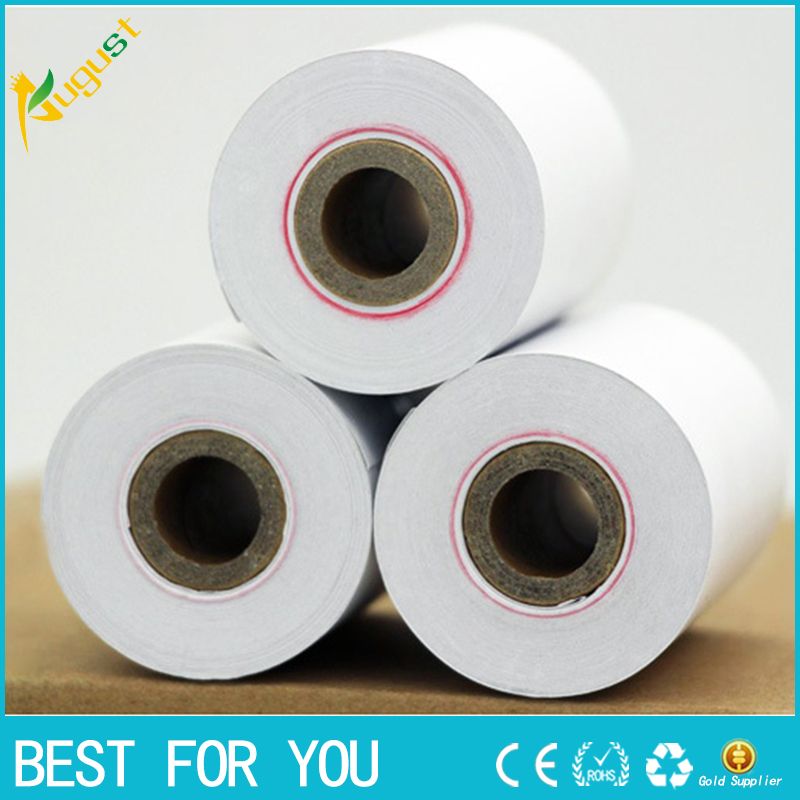 Sumedtec Lot de 10 rouleaux de papier thermique 57 x 40 mm pour tous les Dataphones//TPV 57 x 40 x 12 mm Blanc