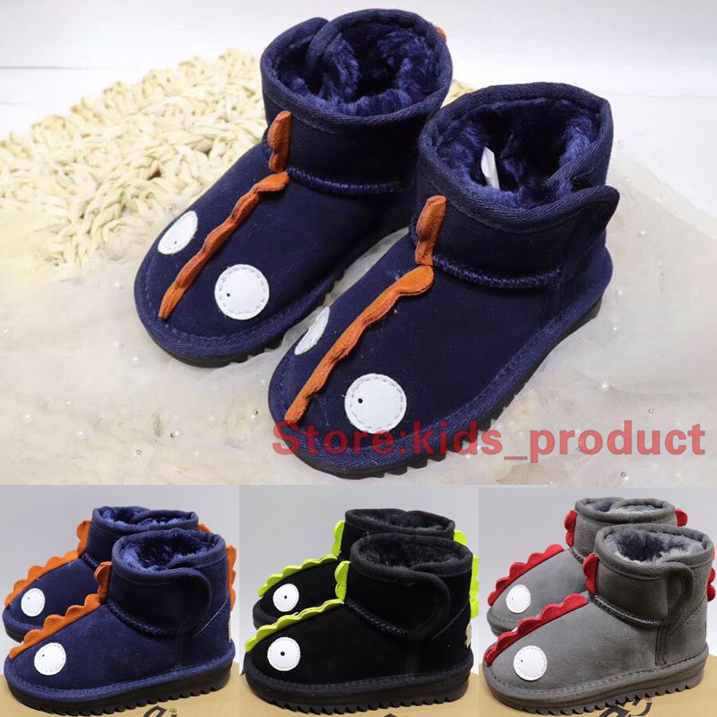 dinosaur snow boots