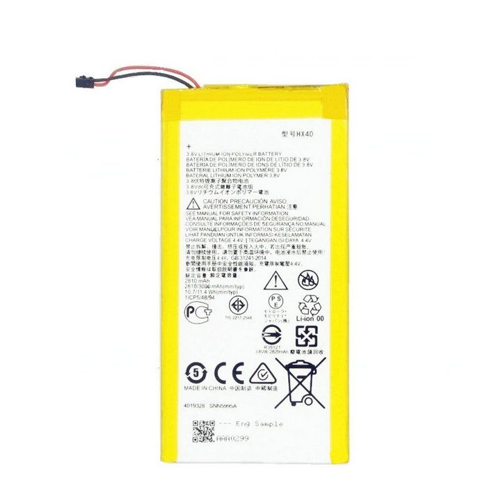 3000mAh / 11.4Wh HX40 Cell Phone Replacement Battery For