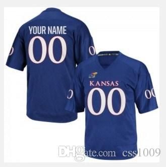 custom kansas jayhawks football jersey