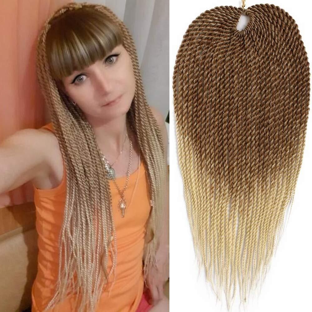 2019 3 Packs 18 Senegalese Twist Crochet Hair Braids Havana Mambo