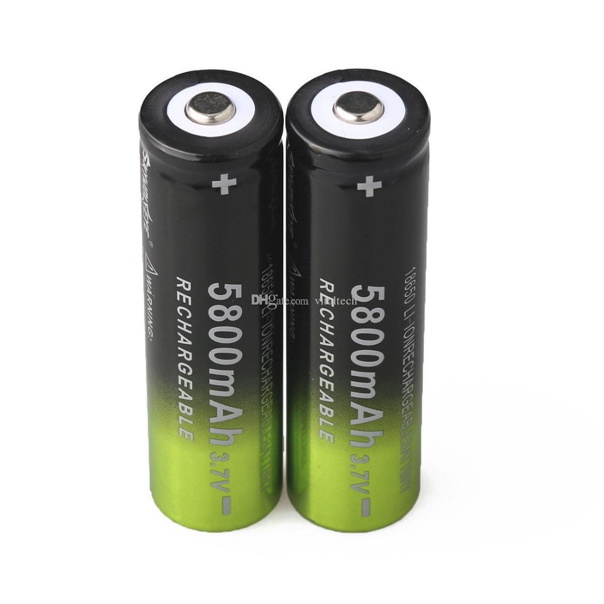 New Version 18650 Rechargeable Lithium Li Ion Battery For Bike 18650 Battery 3 7v 5800mah Rechargeable Battery Li Ion Batterie Best Auto Battery Charging Battery From Masklover 5 99 Dhgate Com