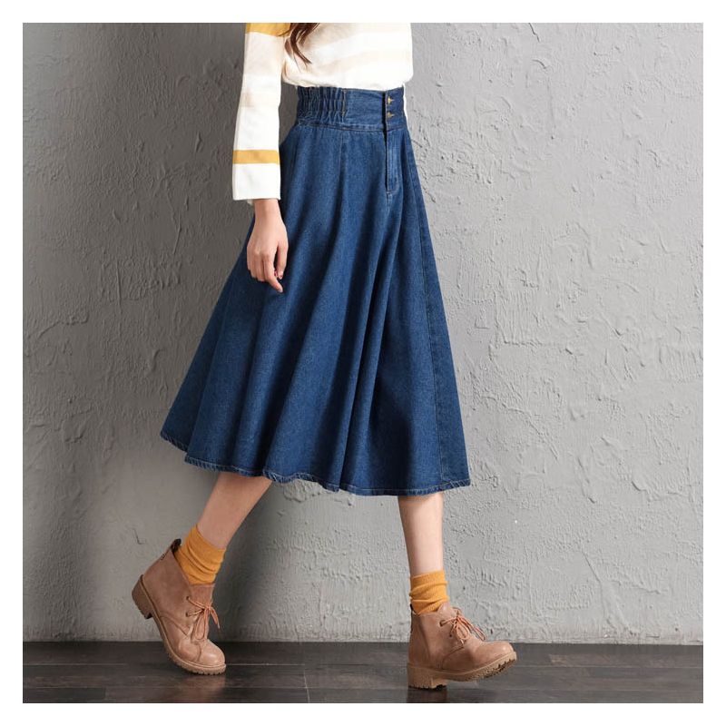 redbat denim skirts