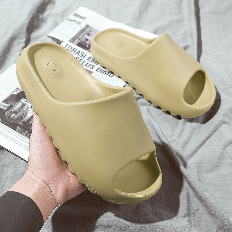 yellow earth slippers