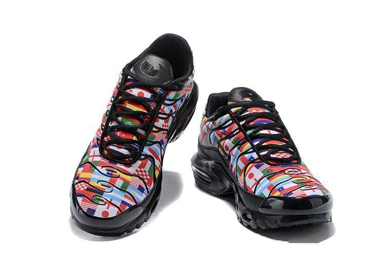 nike TN plus air airmax 2019 TN Plus NIC QS Diseñador de zapatos Bandera internacional Hombres Mujeres Zapatillas de correr World Cup Limited NIC QS de deporte Tns