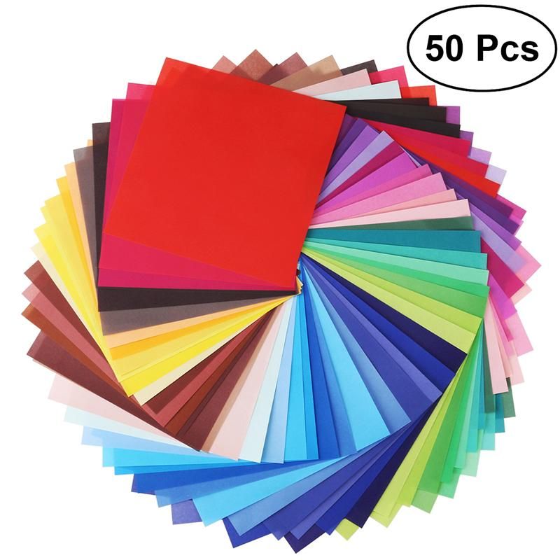 Papel Origami 150pk X3 50 Colores 