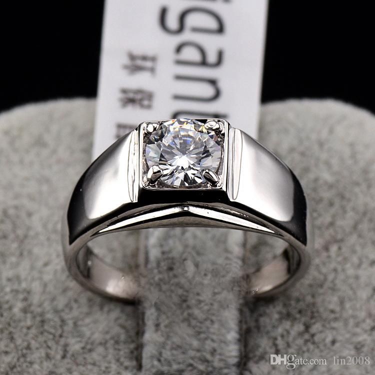 Swarovski crystal on sale wedding rings