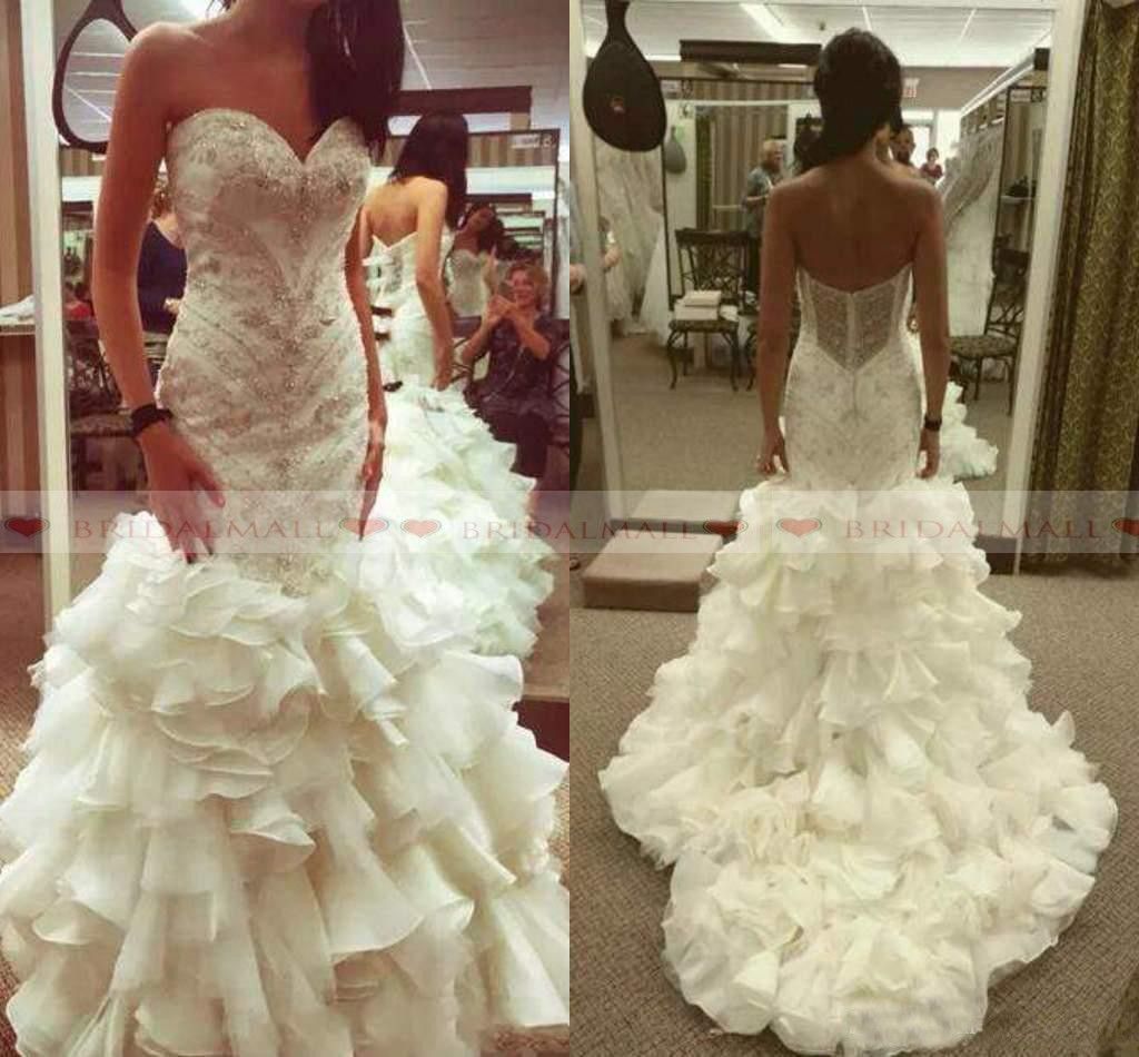 bodycon mermaid wedding dress