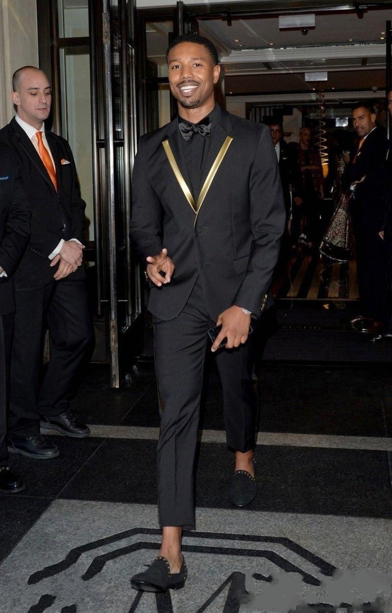 black and yellow prom tuxedos