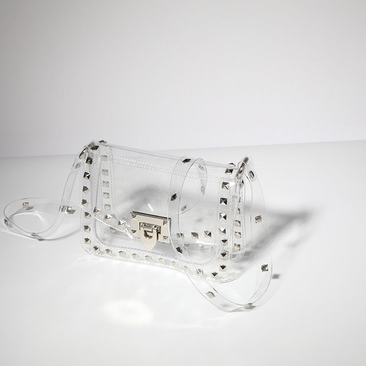 clear over the shoulder bag
