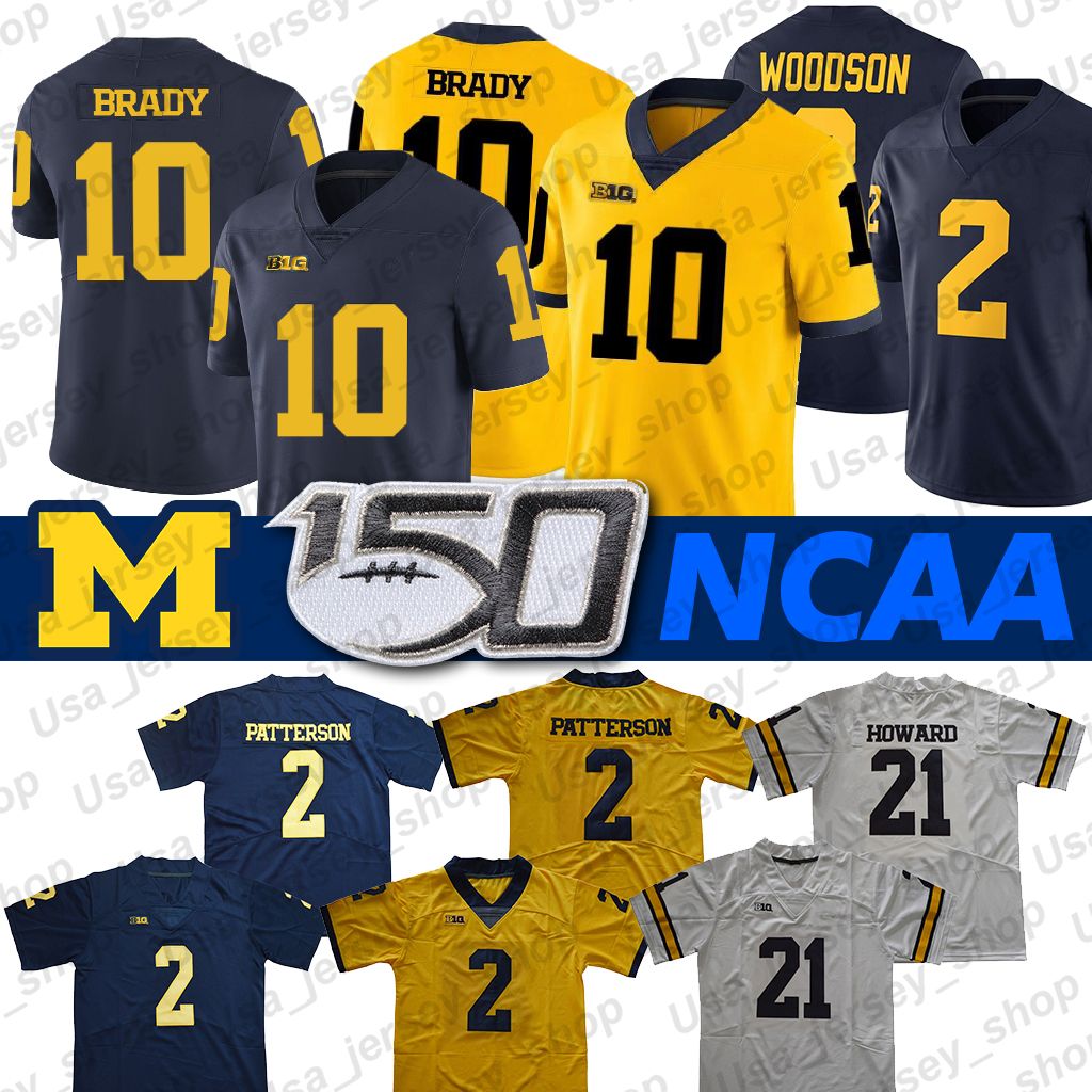 tom brady wolverines jersey