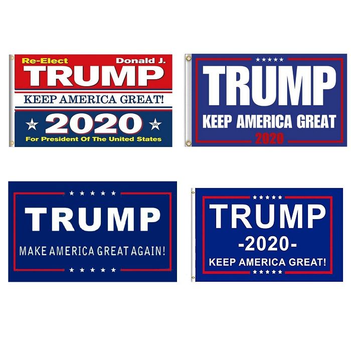 Trump 3 x 5 Foot Flag Keep America Great Again for President USA 2020 Donald J