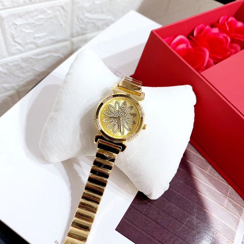 New Womens Diamond Watch Fashion Steel Band Quartz Core Circular Dial Golden Chain Business Leisure Sports Dress Jewelry Watch For Sale Watch Sales From Kikixin 27 92 Dhgate Com