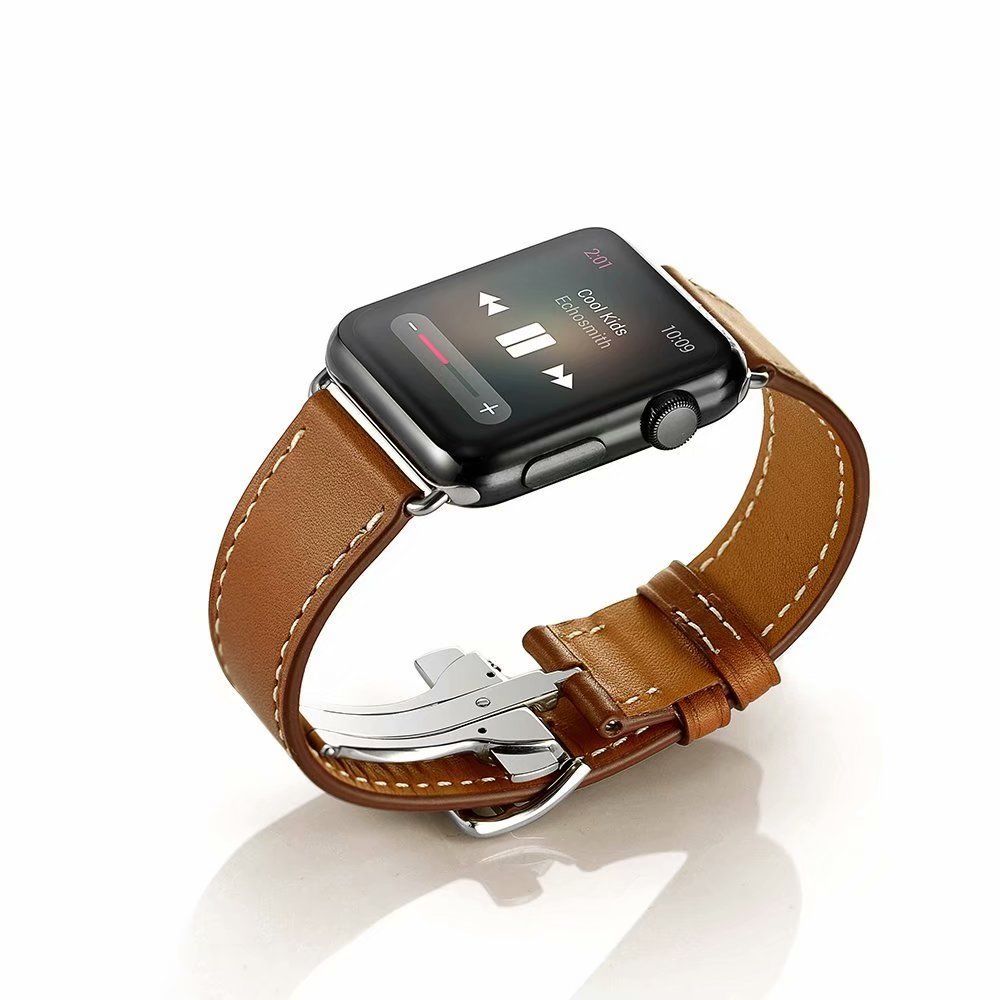 apple watch series 4 44mm leather band