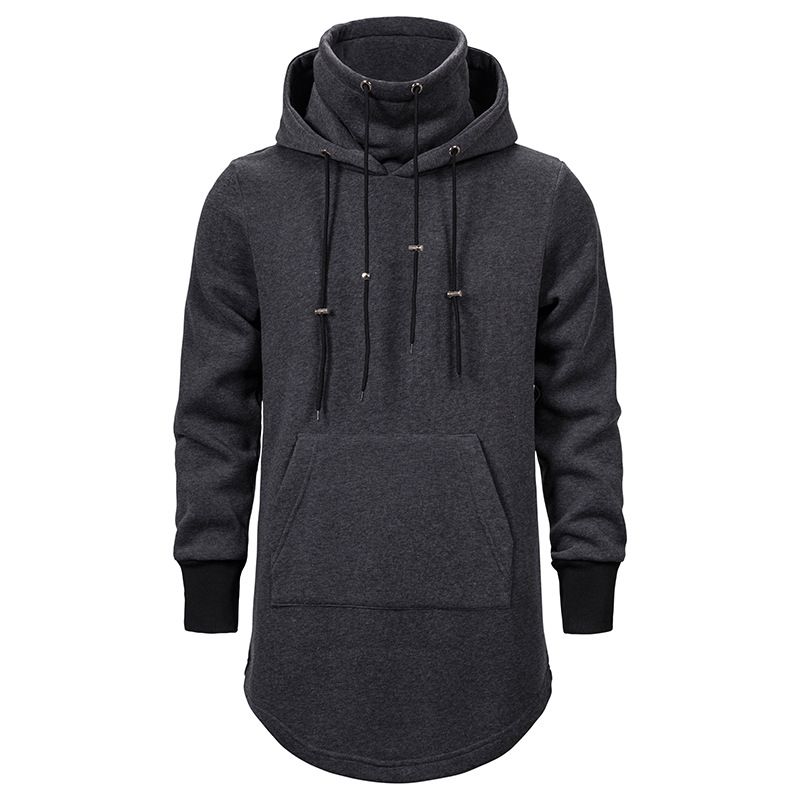 mens turtleneck hoodie