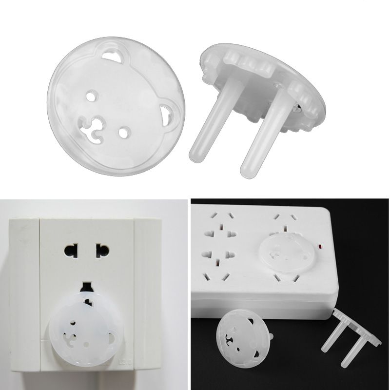 20 Pcs Power Socket Outlet Plug Protective Cover Child Baby Safety Protector Set 