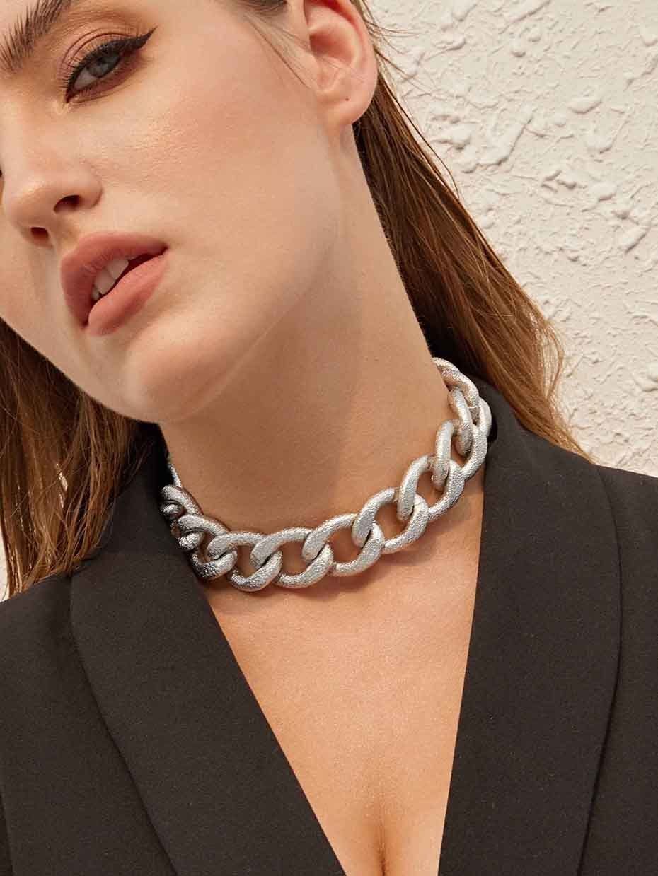 Chunky Thick Curb Miami Cuban Choker 