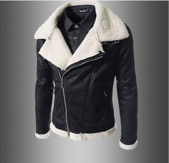 oversized collar jacket