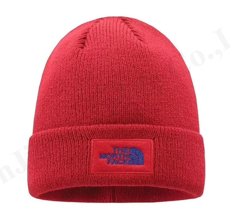 branded wooly hats