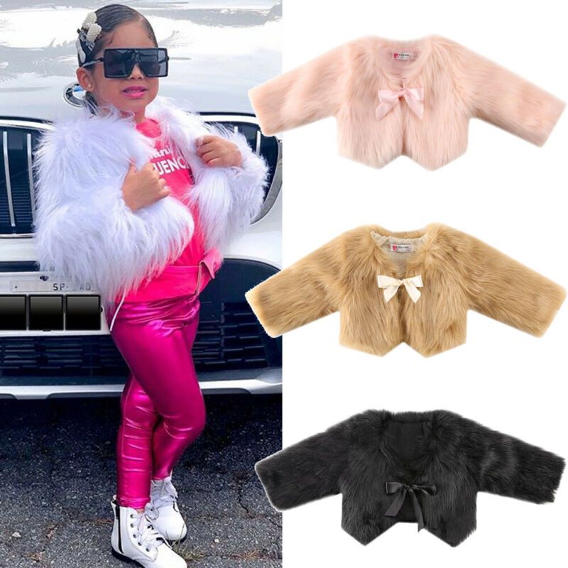 Girls Super Soft Faux Fur Candy Pink Bodywarmer Gilet Jacket RRP £20