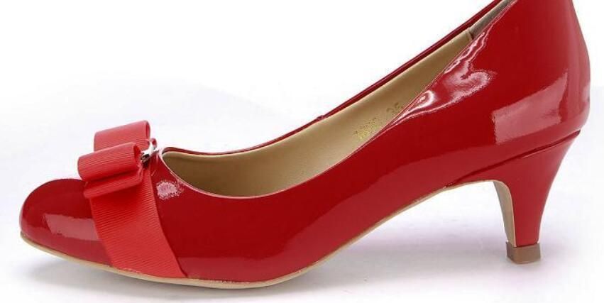 7.5cm heel red